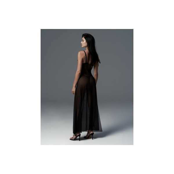 Vila blanes nuisette longue - Noire